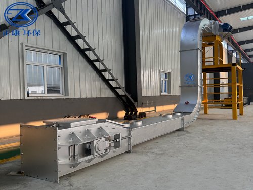 不锈钢蛇形刮板输送机